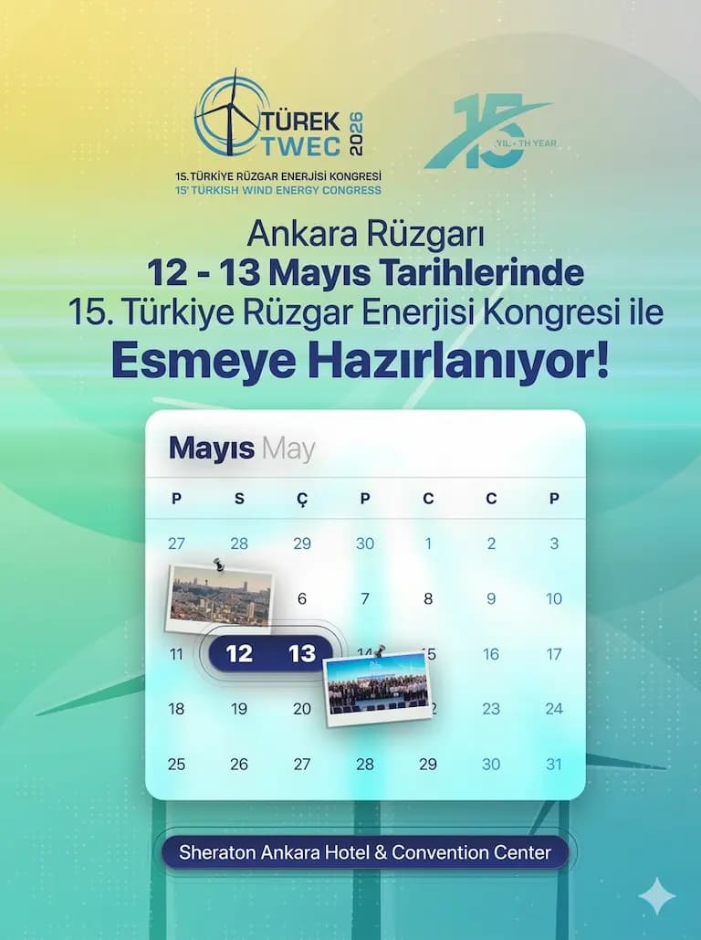 15. Türkiye Rüzgar Enerjisi Kongresi (TÜREK)